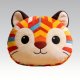 Colorful Cat Face Plush Pillow - Cute Kawaii Bedroom Cushion
